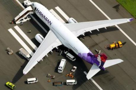 Máy bay của Hãng hàng không Hawaii hạ cánh khẩn cấp tại Nhật Bản