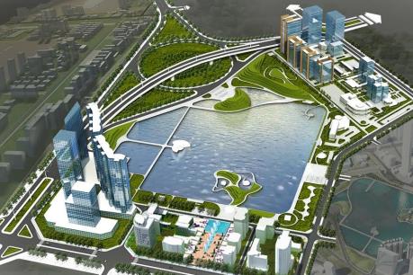 Dự án công viên, hồ điều hòa Yên Hòa sẽ hoàn hành vào năm 2018