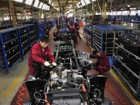 Trung Quốc: Lĩnh vực chế tạo sụt giảm trong tháng Bảy