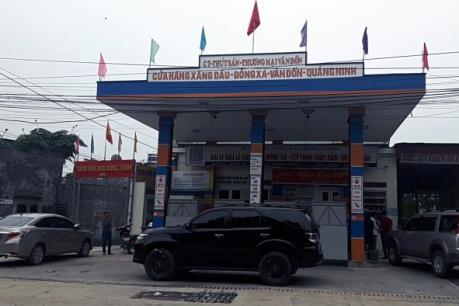 Quảng Ninh đình chỉ hoạt động cửa hàng kinh doanh xăng dầu gây ô nhiễm
