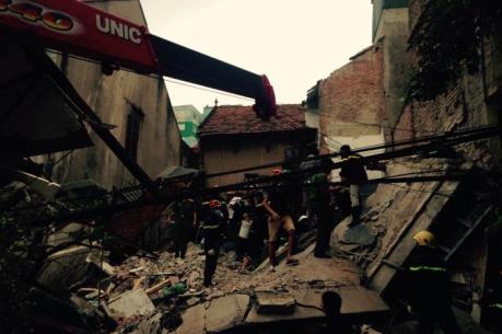 Hé lộ nguyên nhân gây sập nhà 43 Cửa Bắc (Hà Nội)