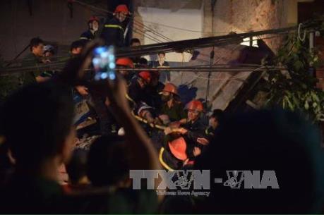 Vụ sập nhà tại phố cổ Hà Nội: Xác định danh tính nạn nhân tử vong