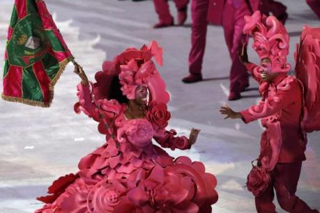 OLYMPIC 2016: Rực rỡ sắc màu đêm khai hội đầu tiên tại Nam Mỹ