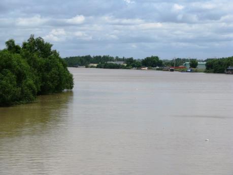 Biến đổi khí hậu: sông Ba Lai ngọt hóa thành…mặn!