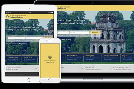 Hà Nội bắt đầu triển khai dịch vụ công trực tuyến mức 3 tại 10 quận