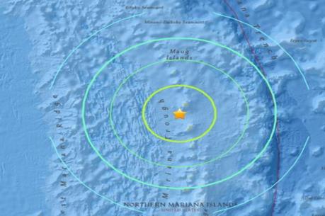 Động đất mạnh ở Nam Thái Bình Dương