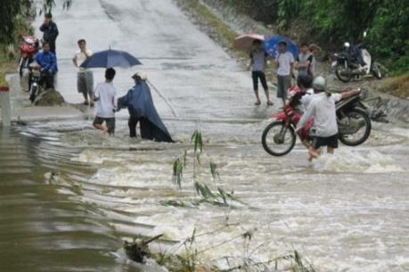 Dự báo thời tiết đêm nay, ngày mai: Vùng núi và trung du Đông Bắc mưa rất to