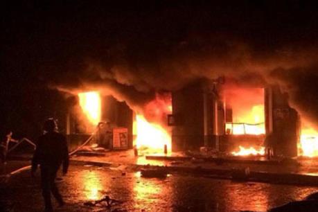 Quảng Ninh: Cháy xưởng gỗ, thiệt hại hàng trăm triệu đồng