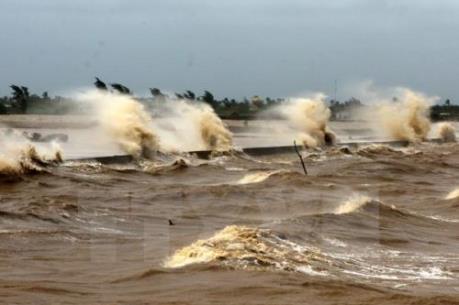 Vùng áp thấp di chuyển về phía vịnh Bắc Bộ