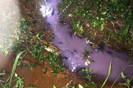 Xử phạt doanh nghiệp hơn 300 triệu đồng vì xả thải chưa qua xử lý