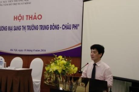 Xúc tiến thương mại sang thị trường Trung Đông - châu Phi