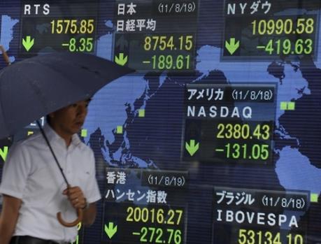 Chứng khoán châu Á ngày 19/8 phần lớn tăng điểm