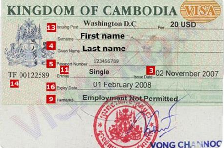 Campuchia cấp thị thực thời hạn 3 năm cho người nước ngoài