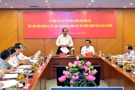 Bộ trưởng, Chủ nhiệm Văn phòng Chính phủ Mai Tiến Dũng: Không đẩy việc lên Chính phủ