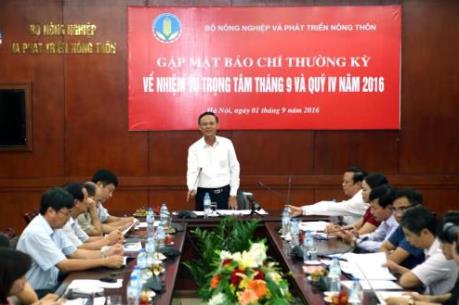 Thúc đẩy sản xuất để phục hồi tăng trưởng nông nghiệp