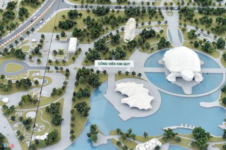Động thổ xây dựng Công viên Kim Quy tại Hà Nội