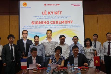 Hanel DTT và Linagora hợp tác phát triển chính quyền điện tử cho tỉnh Quảng Ninh