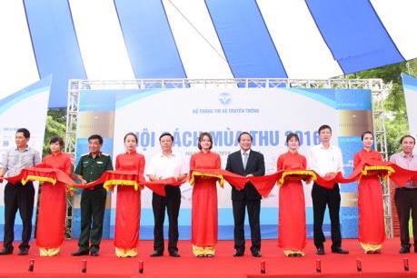 Khai mạc Hội sách mùa Thu 2016 thu hút 60 đơn vị xuất bản, phát hành tham gia