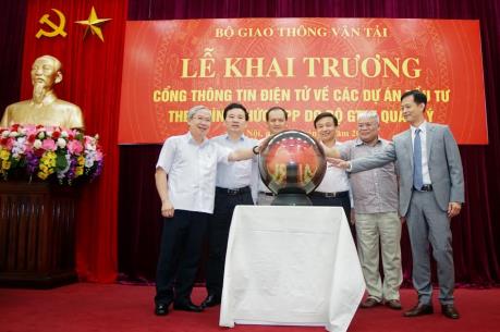 Bộ GTVT khai trương trang tin điện tử về các dự án PPP