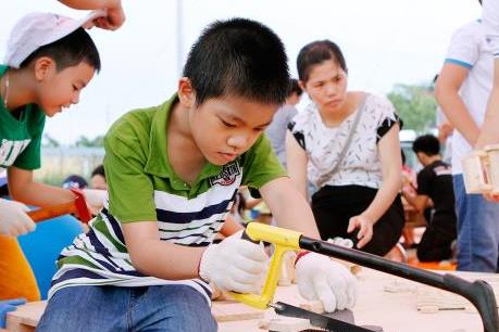 Ford Việt Nam tổ chức “Ngày hội vui chơi, em học làm thợ”
