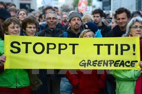 Người dân Đức không “mặn mà” với TTIP