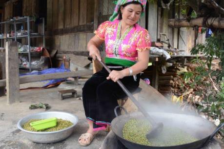 Du lịch Việt Nam: Ngọt ngào hương cốm nơi rẻo cao