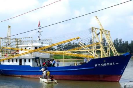 Phú Yên có thêm một tàu cá vỏ thép được đóng mới theo Nghị định 67