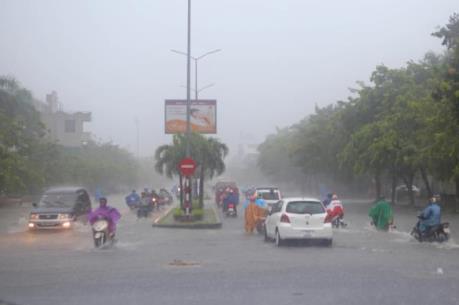 Huế: Mưa to gây úng ngập cục bộ tại hơn 30 điểm