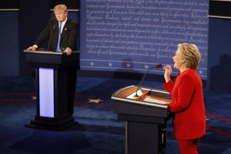 Bầu cử Mỹ 2016: Bà H. Clinton gây ấn tượng trong cuộc tranh luận đầu tiên