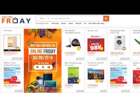 Thị trường tiêu dùng sôi động mùa mua sắm trực tuyến