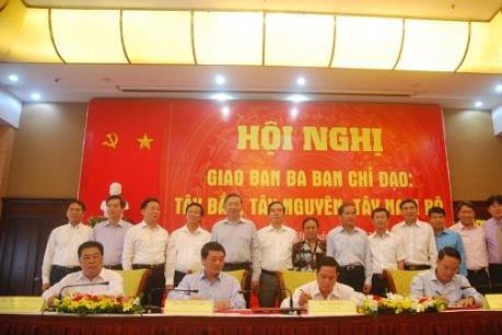 Phối hợp thông tin tuyên truyền giữa TTXVN và các Ban Chỉ đạo ba vùng chiến lược 