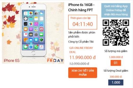 Hơn 170 tỷ đồng doanh thu trong Ngày mua sắm mùa Thu 2016