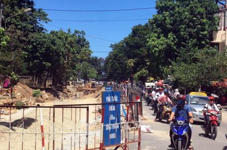 Dự án thoát nước chậm tiến độ, tiềm ẩn nguy hiểm trong mùa mưa lũ