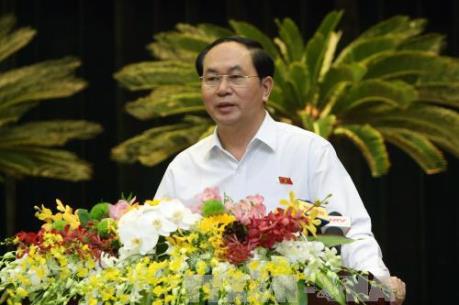 Chủ tịch nước Trần Đại Quang: Doanh nhân Tp. Hồ Chí Minh phải luôn đóng vai trò tiên phong