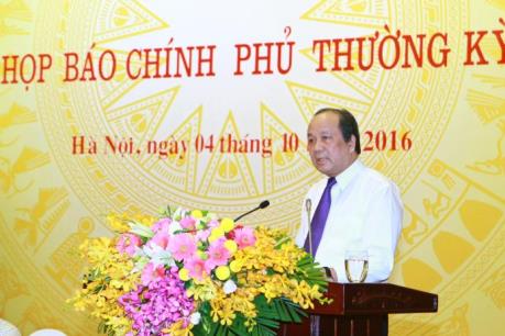 Họp báo Chính phủ thường kỳ tháng 9: Quan trọng là chất lượng tăng trưởng