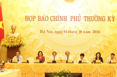 Giải đáp nhiều vấn đề "nóng" tại buổi họp báo Chính phủ