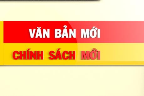 Chính sách mới có hiệu lực từ tháng 10/2016