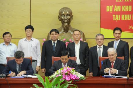 CIENCO4 hợp tác với doanh nghiệp ngoại đầu tư 1 tỷ USD vào Nghệ An