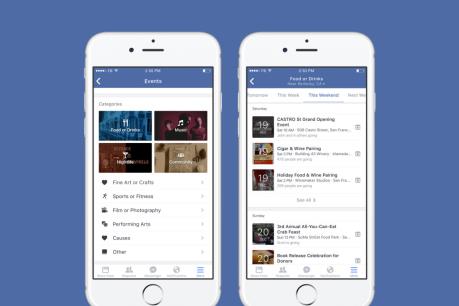 Facebook ra ứng dụng Events cho iPhone, iPad
