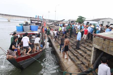 Tin mới nhất về vụ chìm tàu tại khu vực đảo Cồn Cỏ