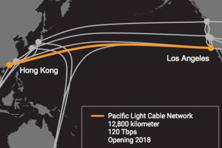 Google, Facebook hợp tác làm tuyến cáp quang kỷ lục nối với châu Á