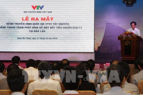Ra mắt kênh truyền hình quốc gia VTV5 Tây Nguyên