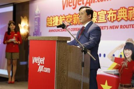 Vietjet chính thức mở đường bay mới Việt Nam - Đài Loan (Trung Quốc)