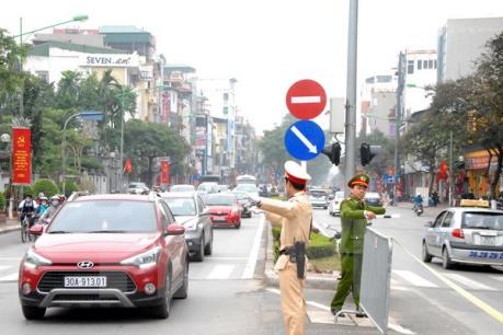 Phân luồng giao thông phục vụ các hội nghị cấp cao diễn ra tại Hà Nội