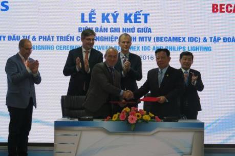 Philips Lighting Hà Lan hợp tác xây dựng hệ thống chiếu sáng thông minh tại Bình Dương