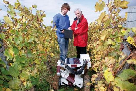 Sắp có robot theo dõi quá trình sinh trưởng của hoa màu