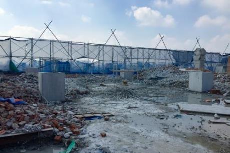 Cẩn trọng trong tháo dỡ phần sai phạm giai đoạn 2 tòa nhà 8B Lê Trực