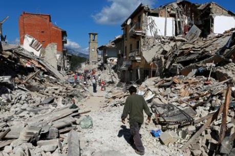 Italy: CGR cảnh báo nguy cơ thêm nhiều trận động đất mạnh trong thời gian tới