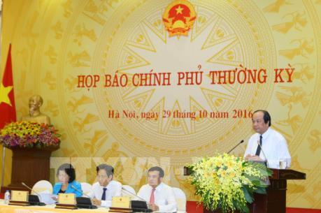 Họp báo thường kỳ Chính phủ: Đại diện các bộ, ngành thông tin về những vấn đề "nóng"