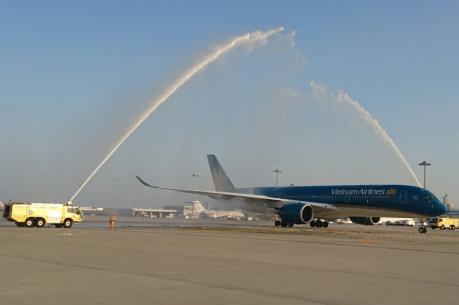 Vietnam Airlines đưa siêu máy bay A350 vào khai thác trên tuyến bay HCM - Osaka